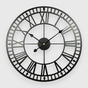 Horloge Murale Vintage Métal Design Rétro