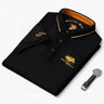 men's polo shirt : Polo Homme à Manches Courtes avec Col Contrastant, Plusieurs Coloris dans Néron de Marche Lino