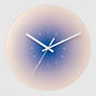 Horloge Murale Design Silencieuse en Verre Rond Moderne pour Salon/Cuisine