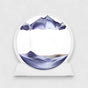 Tableau Sable Mouvant 3D Décoratif en Verre - Paysage Relaxant pour Bureau/Maison
