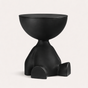 Table d’appoint noire multifonction Accessoires Déco