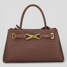 women's crossbody bag : Sac Bandoulière Femme Minimaliste en PU Sangle Réglable dans Marron clair de Marche Lino