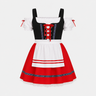 Gifts – Seasonal – Oktoberfest : Robe Dirndl Femmes Dentelle Rouge pour les Fêtes de l'Oktoberfest dans Rouge de Steiner-boutique