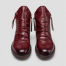 men's boots : Bottes homme microfibre à lacets, bout pointu, grand confort dans Bordeaux de Sansoti