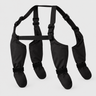 pet supplies : Bottes chien intégrales noires avec harnais dorsal ajustable dans Noir de Bonuze