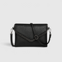 Sac Bandoulière Noir avec Détail Chaîne – Élégant & Polyvalent