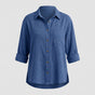 Chemise Coupe Décontractée pour Femme - Blouse Ample