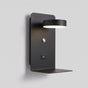 DualDelight Applique LED avec Étagère & Port USB