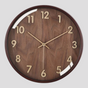 Horloge Murale en Bois Accessoires Maison Déco Salon