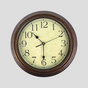Horloge Murale XL Silencieuse - Quartz, Design Moderne Noir & Argent pour Salon/Cuisine