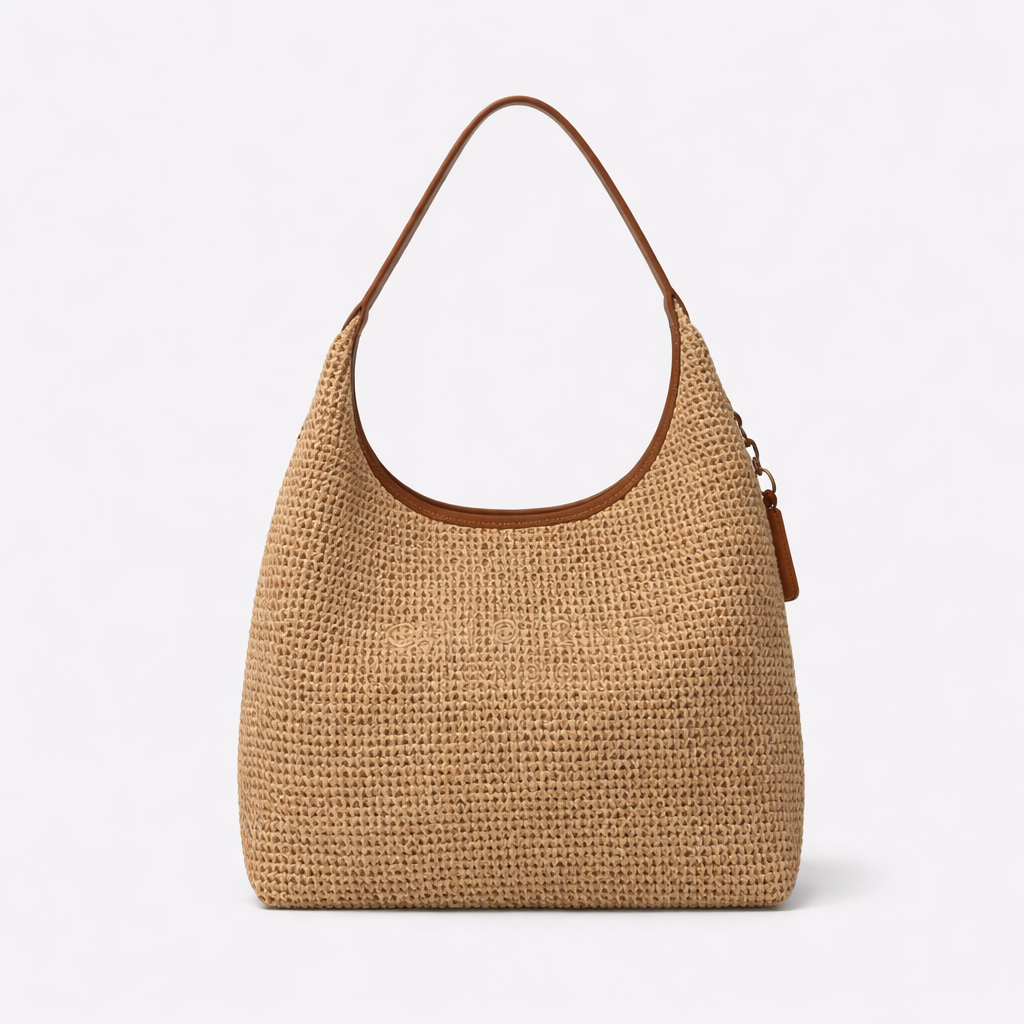 Sacs à main : Sac Bandoulière Femme en Lin Rétro - Pratique et Élégant pour Tous les Jours dans de Marche Lino