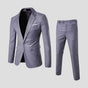 Costume Slim Fit Léger Deux Pièces pour Homme pour Mariages et Événements Formels