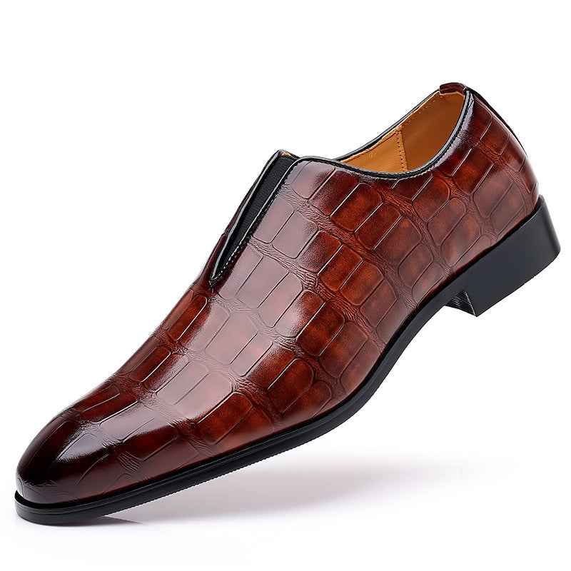 Chaussures : Chaussure Homme Habillée - Pour la Ville, le Bureau et Soirées dans Marron foncé de Marche Lino