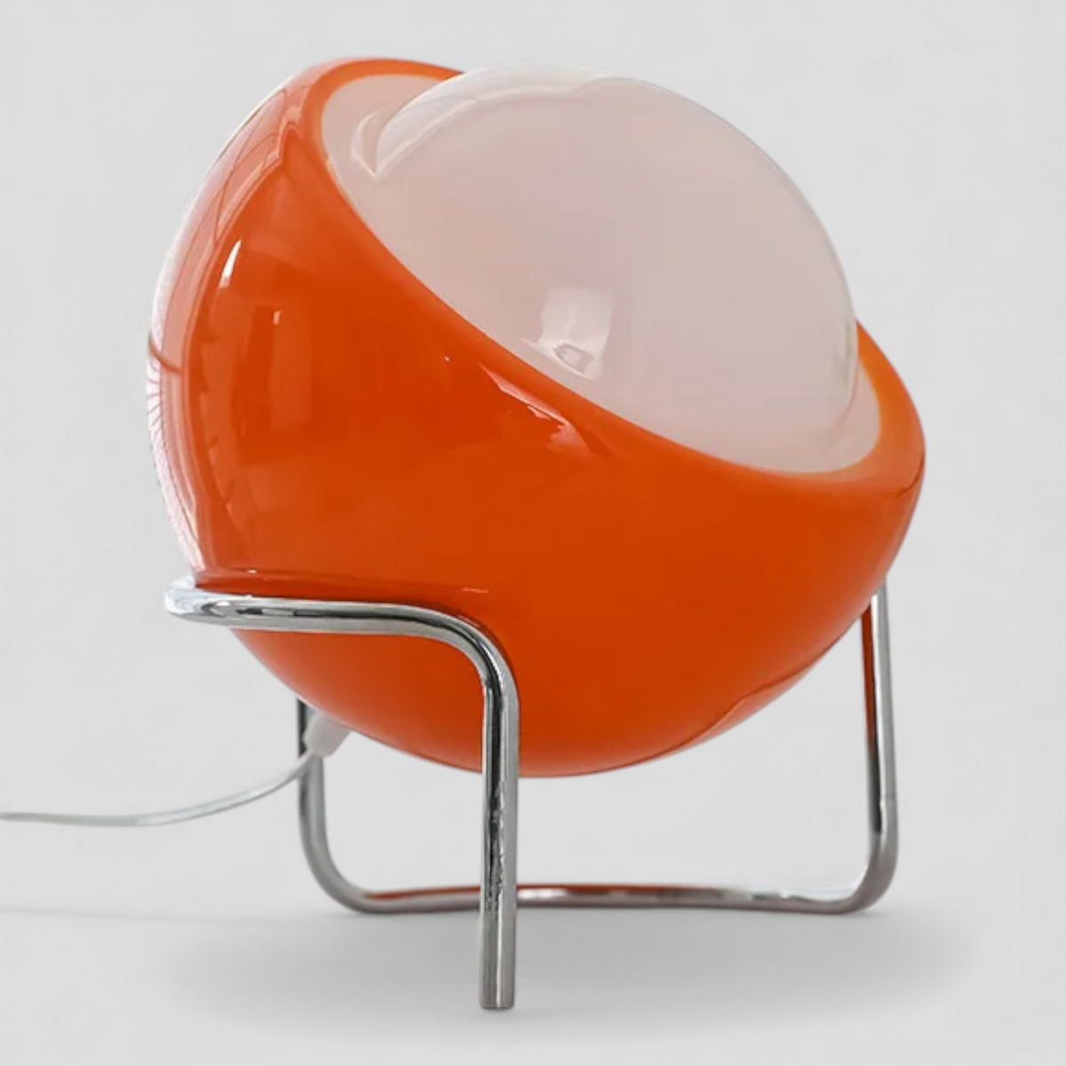 Lampes de table : Lampe de Table en Verre Style Bauhaus - Orange Ou Jaune dans de Marche Lino