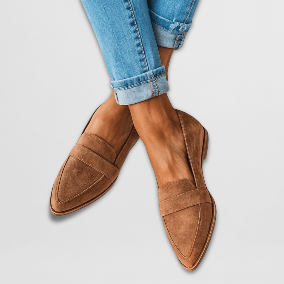 Loafers : Mocassins Souples et Confortables pour Femme dans Leopard de Marche Lino