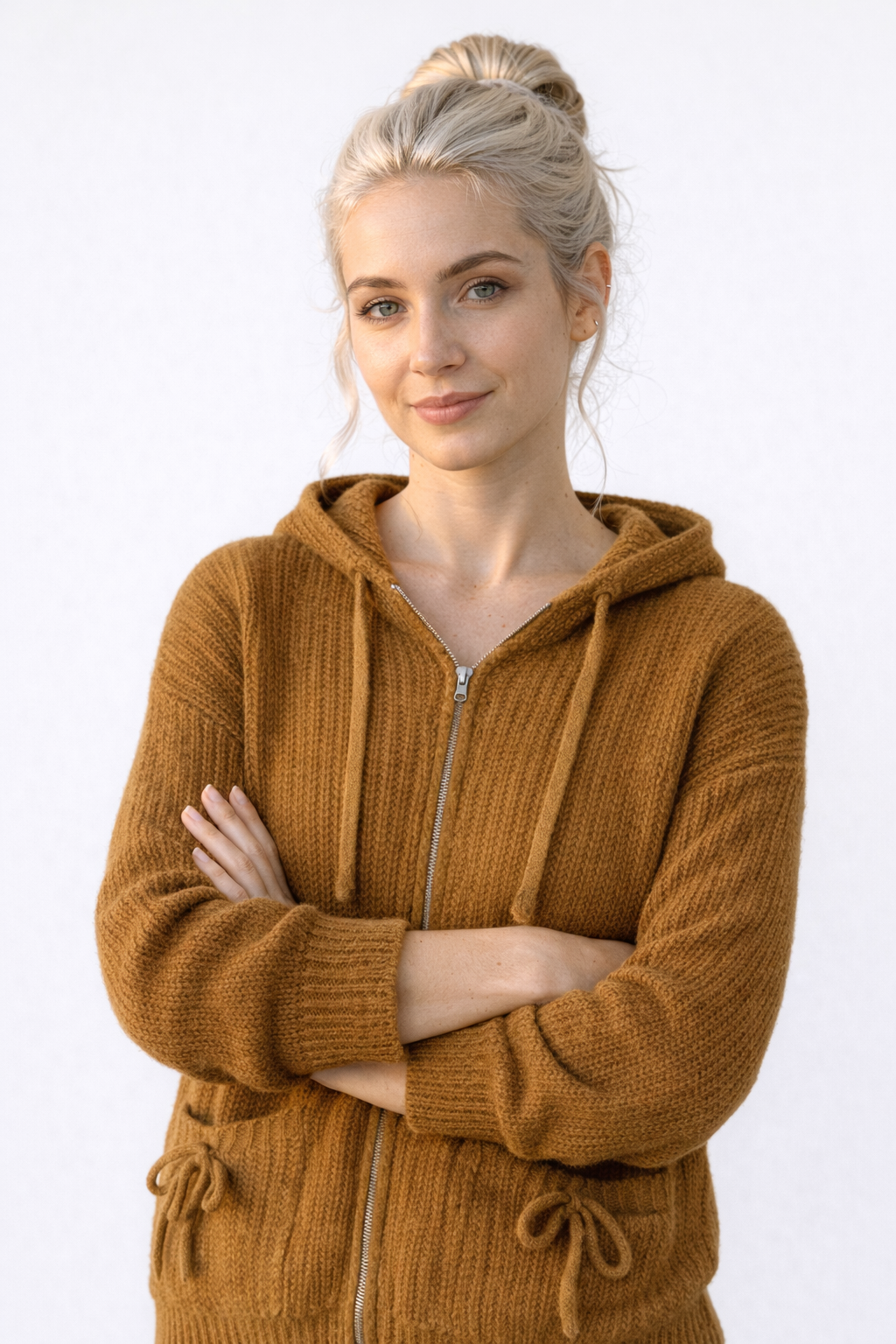 Sweatshirts à capuche : Pull à Capuche Vintage Femme Confortable dans de Marche Lino