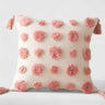cushion : Coussin Décoratif Rose Velours Capitonné dans 01 45x45cm de Marche Lino