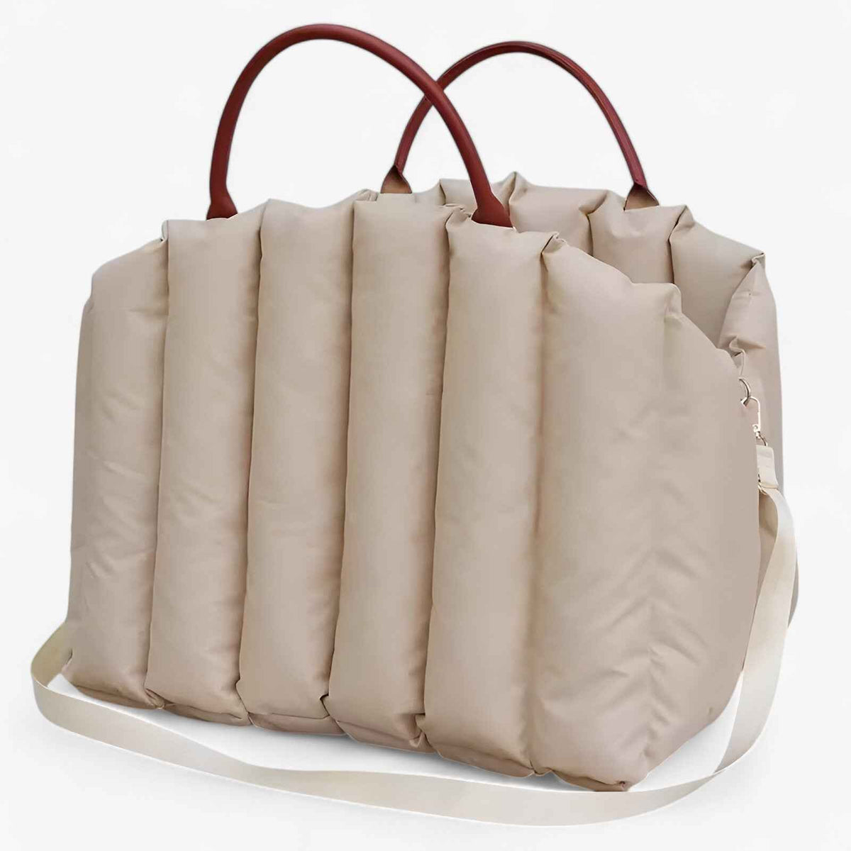 Pets & Supplies : Sac de transport pour chien de luxe et chaud pour les voyages, Petite Taille, Rembourrage Doux dans kaki clair M 0.5-3kg de Marche Lino
