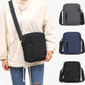 Bags : Sac Bandoulière Homme Business en Tissu Oxford dans Gris de Roselva