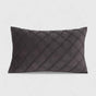 Housse de Coussin Grise Scandinave en Polyester