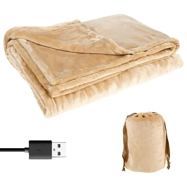 Couverture Chauffante USB à Manches - Chaleur Portable