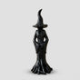 Statue de Sorcière de Jardin - Figure Gardienne en Résine Faite à la Main