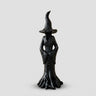 Home & Garden > Decor > Lawn Ornaments & Garden Sculptures > Garden Sculptures : Statue de Sorcière de Jardin - Figure Gardienne en Résine Faite à la Main dans Default Title de Marche Lino