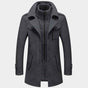 Benjamin Lange Manteau D'hiver pour Hommes Coton Homme