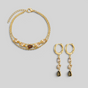 Coffret Cadeau de Bijoux CONSTANCE Tons Or