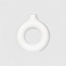 vase : Vase Décoratif Céramique Blanche Accessoire De Décoration dans Moyenne de Marche Lino