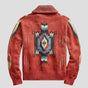 Cardigan Homme Vintage en Tricot Jacquard à Revers, Style Intemporel et Confort Douillet
