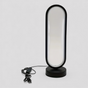 Lampe de Table LED Moderne Noire Métal - Alimentation USB