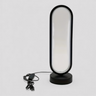 table lamp : Lampe de Table LED Moderne Noire Métal - Alimentation USB dans de Marche Lino