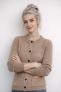 Cardigan Femme Vintage Long Manches Mode Automne