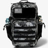 backpack : Sac à dos Tactique Militaire 40L Imperméable - Robuste, Multi-poches pour Outdoor, Trekking et Survie dans 1.0 camouflage noir de Marche Lino