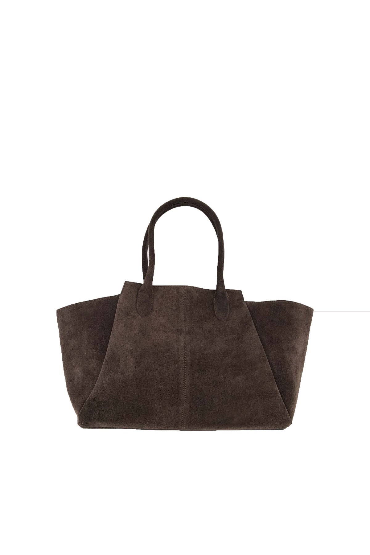 Bag : Sac Cabas en Suede dans Chocolat Fonce de Marche Lino