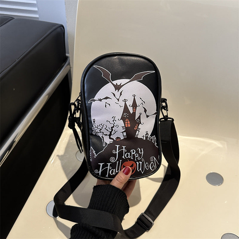 Gifts – Seasonal – Halloween : Sac à bandoulière Halloween femme - Design citrouille compact dans de Pantinoshop