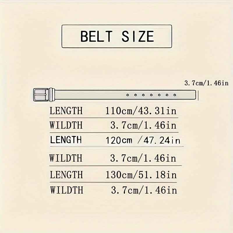 Ceinture pour homme en cuir véritable avec boucle automatique – élégante et durable