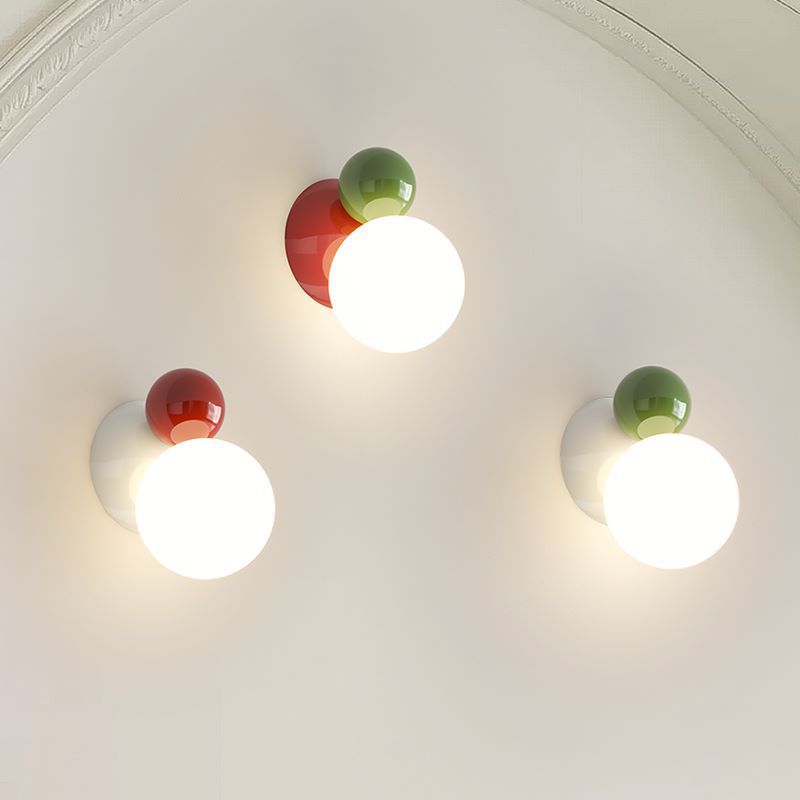 Home Decor : Applique Murale LED – Éclairage Intérieur Moderne avec Changement de Couleur dans Rouge + Vert de Marche Lino