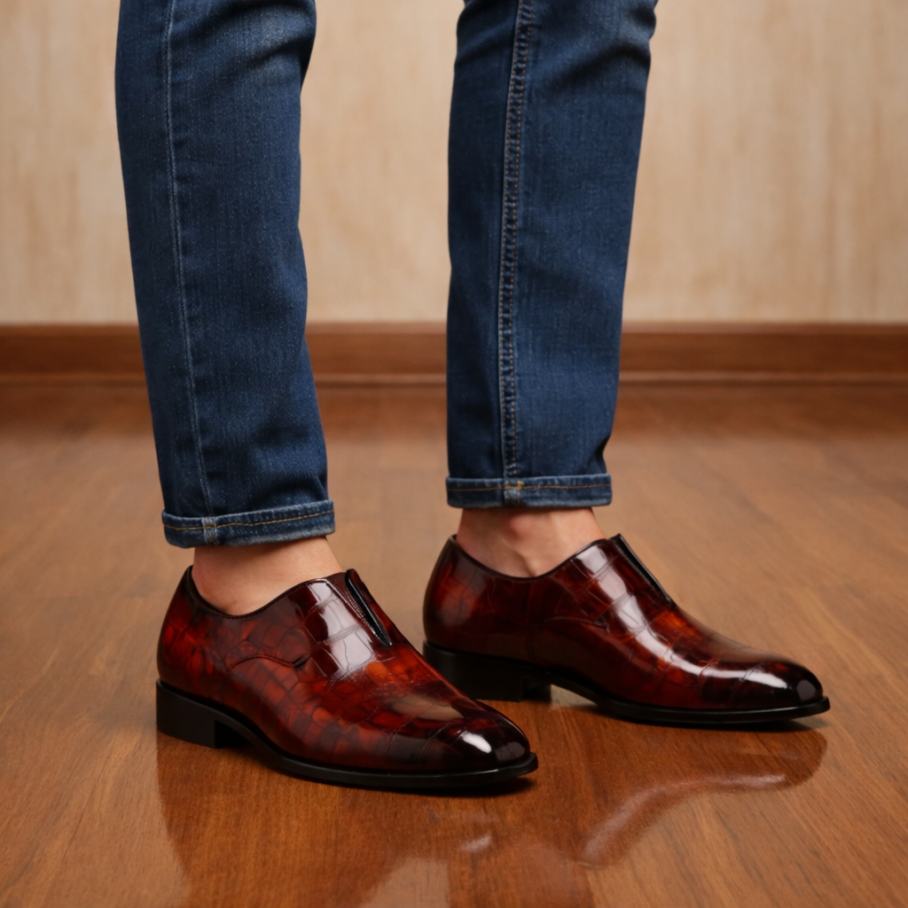 : Chaussure Homme Habillée - Pour la Ville, le Bureau et Soirées dans de Marche Lino