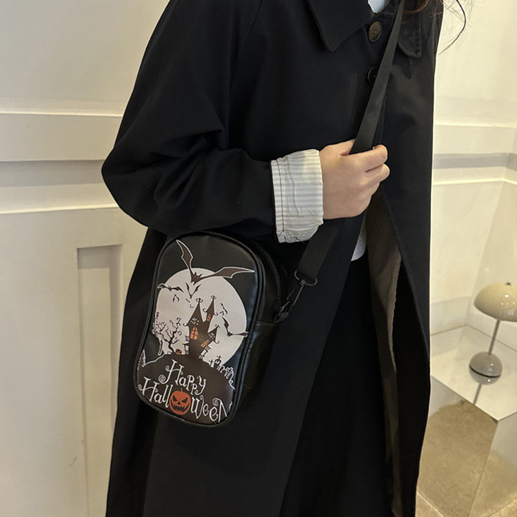 Gifts – Seasonal – Halloween : Sac à bandoulière Halloween femme - Design citrouille compact dans de Pantinoshop