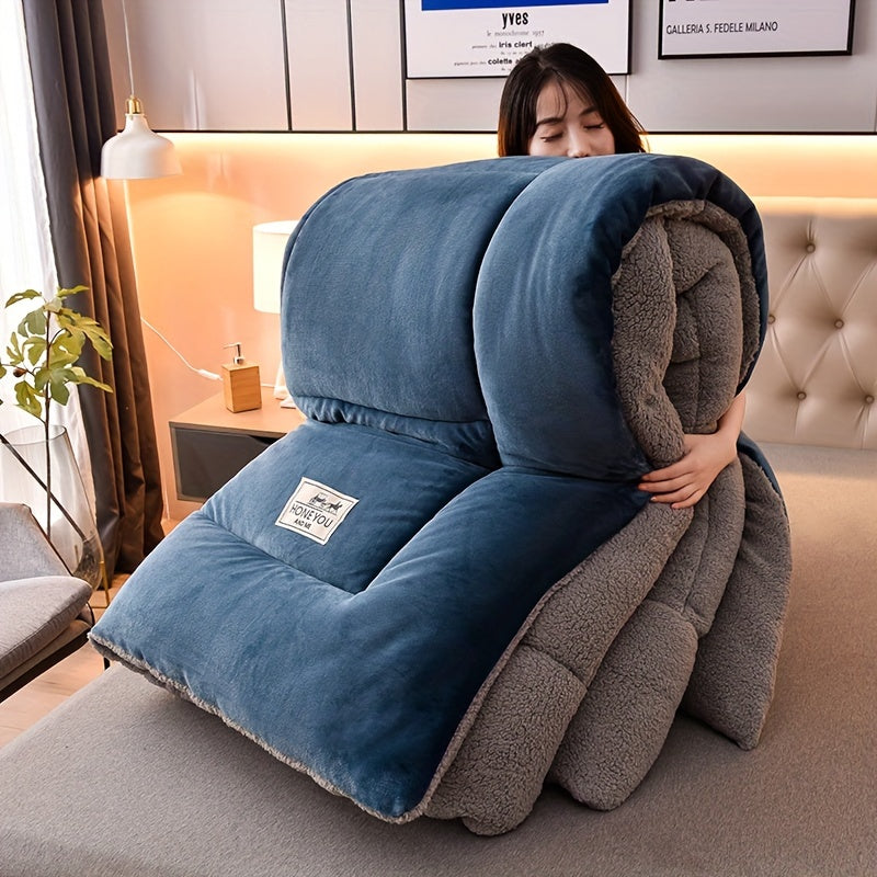 : Couverture Peluche Sherpa Double Face dans de Marche Lino