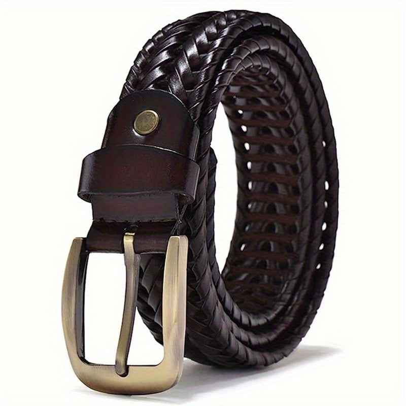 Belt : Ceinture Tressée Homme en Lin - Élégante et Confortable dans de Marche Lino