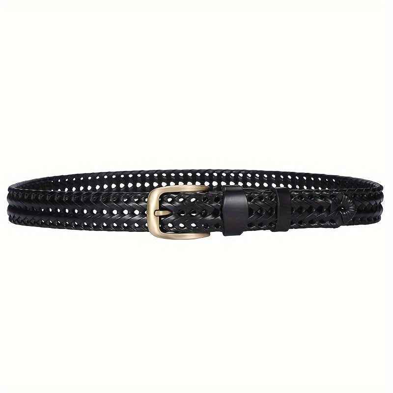 1x Ceinture tressée élégante pour hommes – Élégante et durable