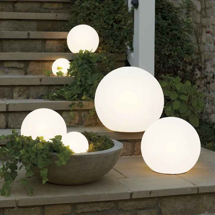 Gartner | Éclairage de jardin sphérique – Éclairage extérieur élégant et économe en énergie pour le jardin