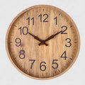 Wanduhr aus Holz 30 cm Wohnzimmeraccessoire