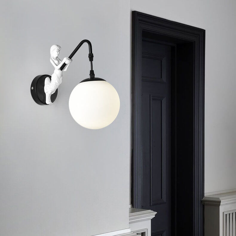 : Applique Murale Orbe Rustique dans de Marche Lino