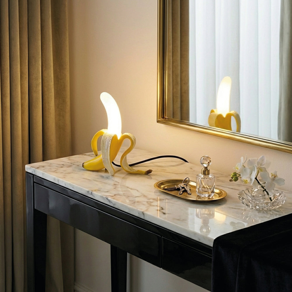 : Lampe de Table Banane Art Déco dans de Marche Lino