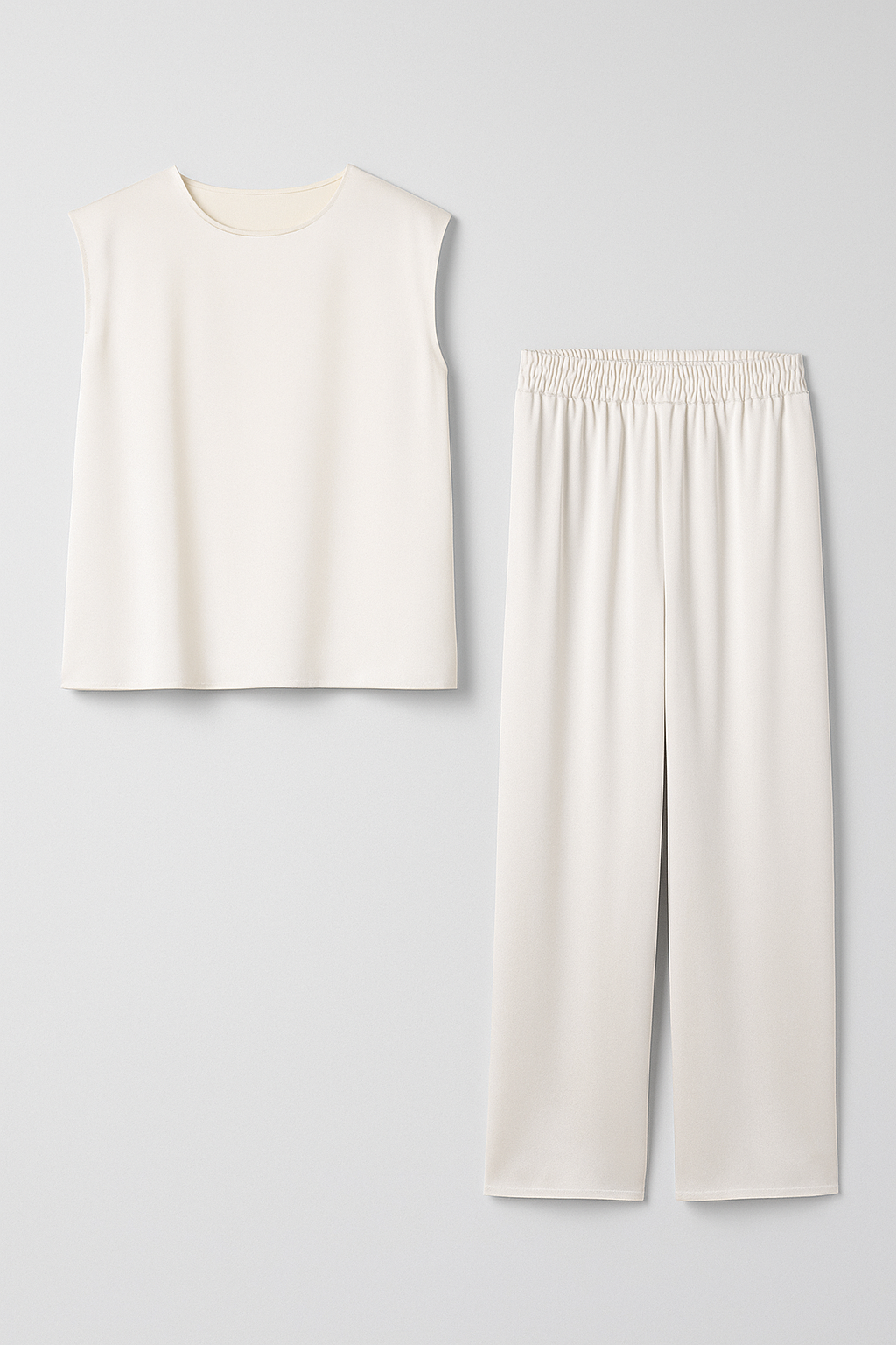 Tailleur pour femme Noir Élégant avec Pantalon et Blouse pour Cérémonie - Coupe Parfaite