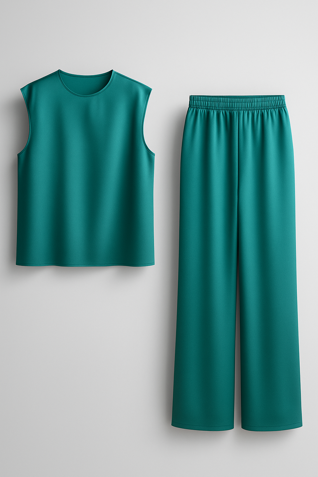 Tailleur pour femme Noir Élégant avec Pantalon et Blouse pour Cérémonie - Coupe Parfaite